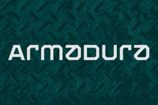 Armadura Family: The Geometric Typeface for Bold Branding