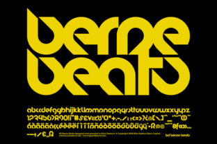 BD BerneBeats: A Groovy Display Font for Modern Editorial Design