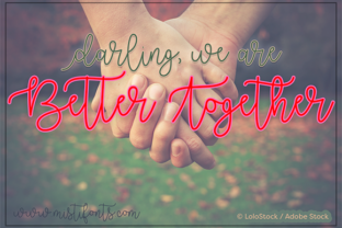 Better Together: A Bouncy Script Font for Modern Web Design