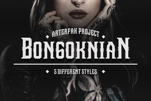 Bongoknian: The Slab Serif Display Font for Bold Branding