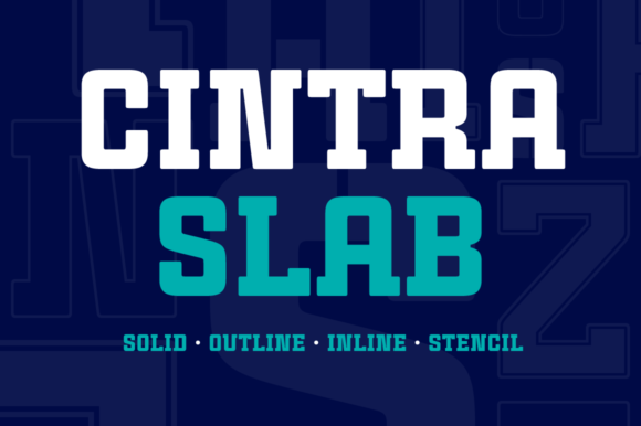 Cintra Slab Family: A Bold, Soft Typeface for Makers