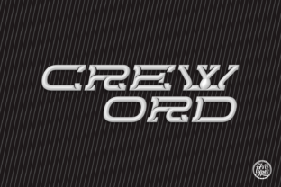 Creword: A Bold Display Font for Editorial Impact