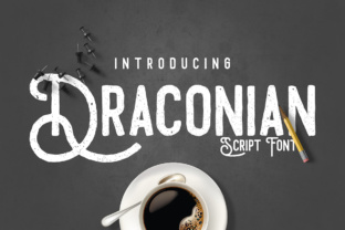 Draconian Font Review: A Vintage American Display Typeface