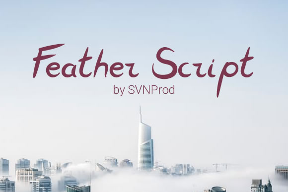 Feather Script: The Free Typeface for Scroll-Stopping Designs
