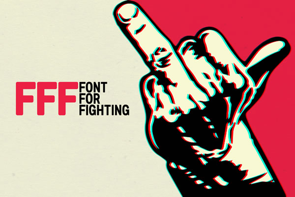 Font for Fighting: A Bold Sans Serif Typeface for Branding