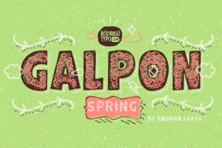 Galpon Spring: A Fresh Display Font for Editorial Design