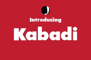 Kabadi: A Bold Display Font for Small Business Branding