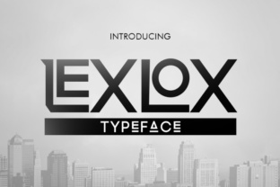 Lexlox: A Fresh Display Font for Handmade Brands