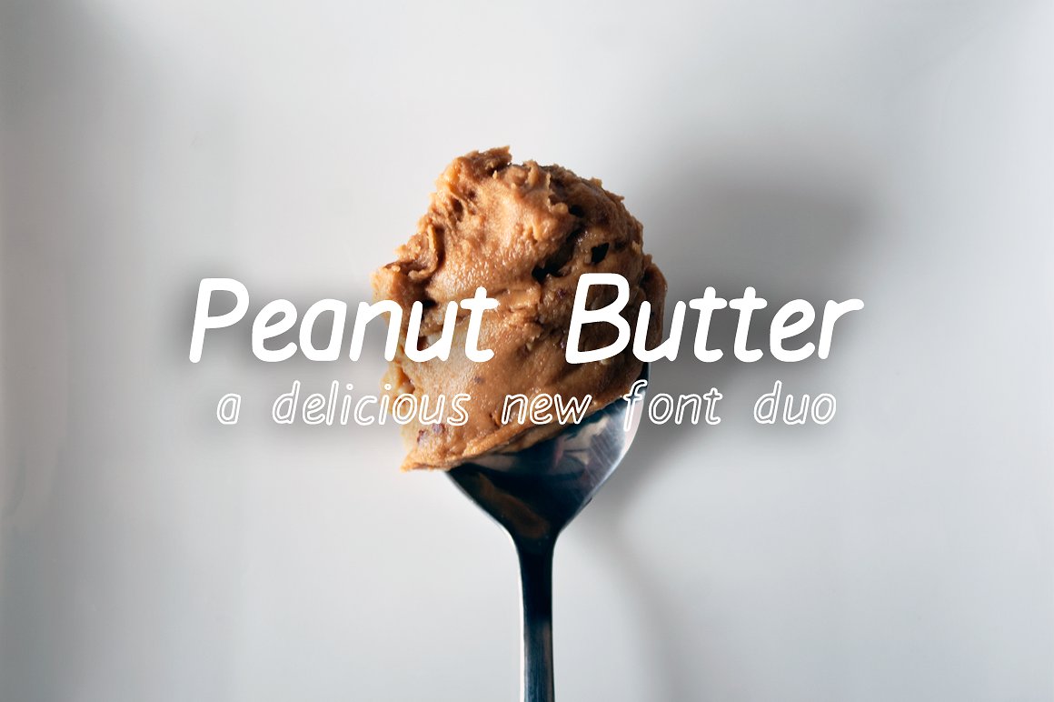 Peanut Butter Font Duo for Modern Web Typography