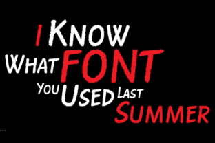 Rough the Type: A Serious Display Font for Bold Editorial Design