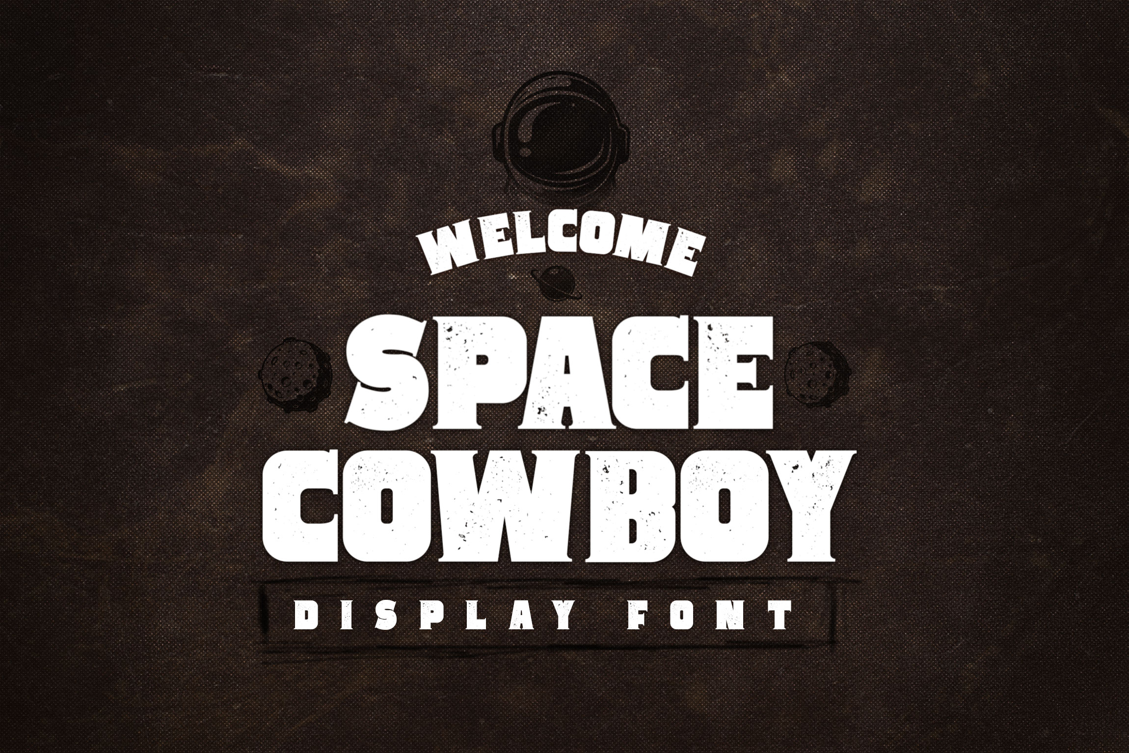 Space Cowboy: A Bold Serif Typeface for Rustic Editorial Design