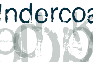 Undercoat: A Gritty Display Font for Modern Editorial Design