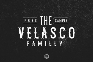 Velasco: A Bold Display Font for Western Branding