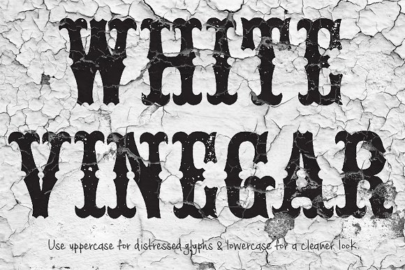 White Vinegar: The Western Blackletter Font for Bold Campaigns